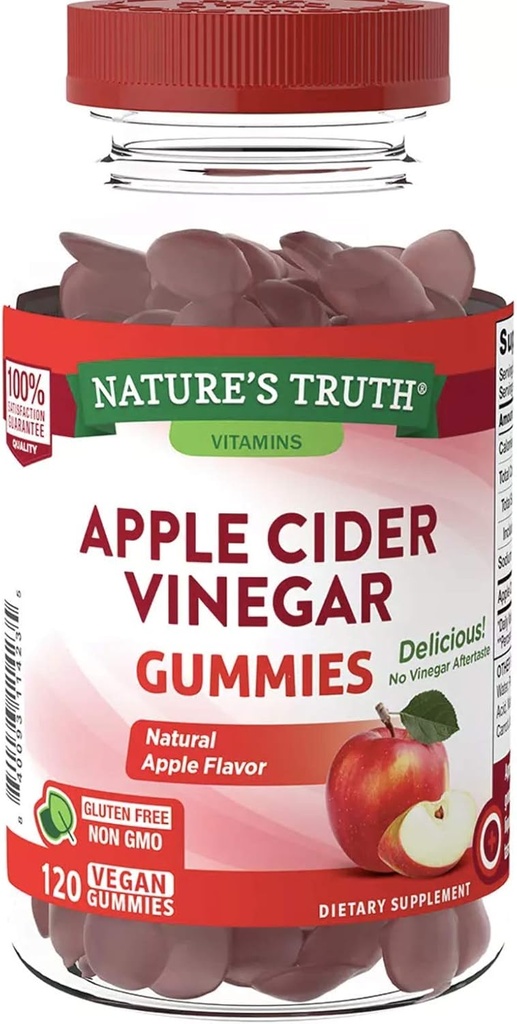 # Nature's Truth Apple Cider Vinegar Gummies, 120 bá tước #