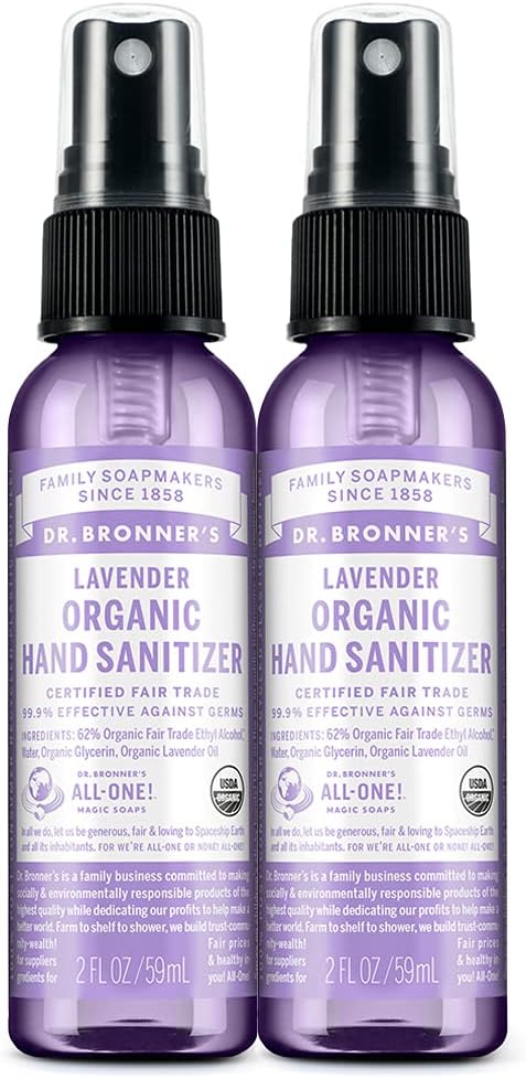 ดร.บรอนเนอร์ – เครื่องราชอิสริยาภรณ์แบบ Organic Salizer Solid (lavender, 2 Once, 2-Pack) - สูตรง่ายๆ และมีประสิทธิภาพ, ความสะอาดและยาสีฟัน, โนฮารชเคมี, มัวร์ิซ และมือสะอาด