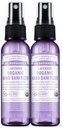Dr. Bronner 's - Organické Ručné Sanitizer Spray (Lavender, 2 Ounce, 2-Pack) - Jednoduché a efektívne vzorec, Čistí a sanituje, Žiadne škodlivé chemikálie, Hydratuje a čistí ruky
