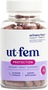 Perlindungan UTFem - Pertahanan Tract Urinary untuk Perempuan, 3-1Harian Defense Formula untuk Melindungi Kesehatan Tract Uriner, D-Mannose, Cranberry + Hibiscus, Suplemen Alam 60 Vegan