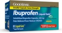 GoodSense Ibuprofen Mini Liquid-Gels, 200 mg, Liquid-Filled Capsules, Pain Reliever and Fever Reducer, 80 Count