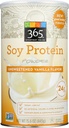 365 Everyday Value, Soy Protein Powder, Unslated Vanilla Flavor, 15.63 oz