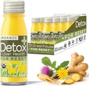 Greenhouse Juice Detox Wellness Shots Organic Immunity Shots Juice Liver Health Wellness + AntiInflamatory with Ginseng, Milk Thistle, Dandelion Vegan & Gluten-Free (2 Oz, 12ko paketea)
