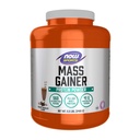 Now Foods Sports Mass Gainer Protein Powder, Creamy Chocolate Flavor, Pea and Whey Protein Blend, 5.5 lbs.