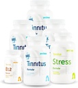 Arches Tinitus Combo Pack - Zdaj z Ginkgo Max 26/7 - Naravni Tinitus Zdravljenje za olajšanje od zvonjenje ušesa - 6 steklenice - 90 dan dobave