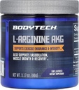BODYTECH L- Arginina AKG 3000MG - wspomaga ćwiczenia Endurance & Intensity, Muscle Growth & Recovery, Vasodilation, Nitric Oxide (3.17 Ounce Powder)