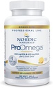 Nordic Naturals ProOmega, Lemon Flavor - 90 Soft Gels - 1280 mg Omega-3 - High-Potency Fish Oil mit EPA & DHA - Fördert Gehirn, Auge, Herz & Immune Gesundheit - Non-GMO - 45 Servierungen