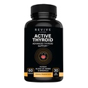 Thyroid Support: Powerful Blend of Ashwagandha, Iodine, Selenium, Magnesium, Zinc, Vitamin B12 & More for Optimal Health - 60 Capsules