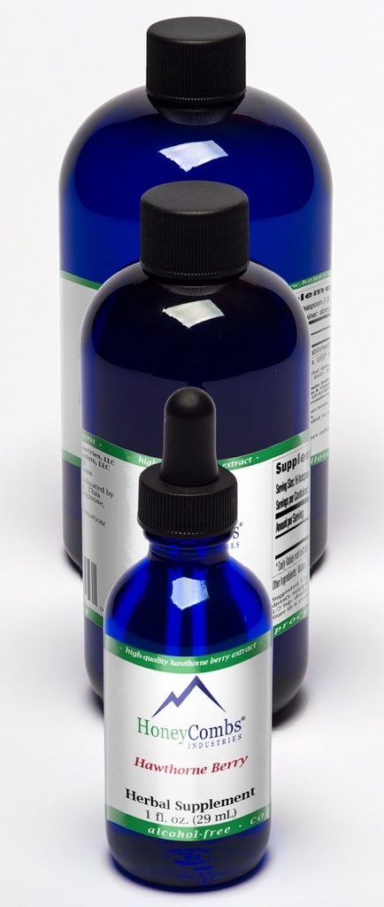 ハネコブ 8oz. Hawthorne Berry - 循環器系、心臓などをサポートしています - 液体抽出物