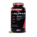 Alpha JYM Testosterone Support | Male Vitality, Health Optimization, Ashwagandha, Fenugreek, Eurycoma, Damiana, Quercetin, DIM | JYM Supplemental Science | 180 Vegetarian Capsules