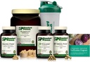 Kit de Purificación de Procesos Estándar con SP Completa - Detox &amp; Liver Support - Kit completo de fibra de base alimentaria para mantener un cuerpo sano - Programa de 21 días - Vainilla