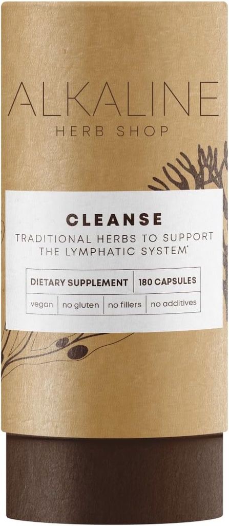 Alkaline Herb Shop Cleanse Supplement 180 cápsulas