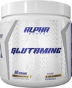 Alpha Supps Pure L- Glutamina Proszek - Nieflawored Amino Acid, Glutamina Nutritional Supplement for Muscle Recovery, Gut & Immune Support - 60 Servings - 300 Grams