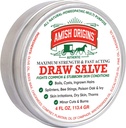 Amish Fonts de dibuix Salve Ointment, 4 oz La Llei màxima Apping Dibuixa Salve per Spolinters, Ausee, Bee Stings, Cyst, Anti Itch Crem, Made USA