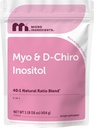 Micro Ingredients Myo-Inositol & D-Chiro Inositol Powder 1lb, 221 Servings | 40:1 Ideal Ratio Inositol Supplement for Women* | Support Hormonal Balance & Ovarian Health* | Non-GMO, Vegan, Filler-Free