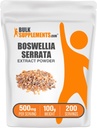 Bulkensumpments.com Boswellia Serrata Extract Powder - Boswellia dodatek, od Frankincense Resin - Vegan & gluten zdarma, 500mg na Serving, 100g (3.5 oz) (balení po 1)