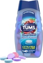 TUMS Антакид смузі Berry Fusion Extra Міцність 750, Smooth Dissolve - 140 Смішні планшети