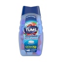 TUMS Antacid Smoothies Berry Fusion Extra Strength 750, Smooth Dissolve - 140 Chewable Tablets