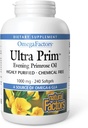 Omega因子 由自然因素构成,Ultra Prim Evening Primrose Oil, 与Omega-6 GLA一起促进妇女和免疫健康,240个软胶(240个服务)