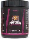 Huge supplements Pump Serum, Stim Free Pre Workout and Nitric Oxide Booster to Enhance Focus, Pumps, Fulness with No Caffeine, L-Citrulline, GlycerPump, L-Tyrosine, Nitrosigine (Cherry Blast)