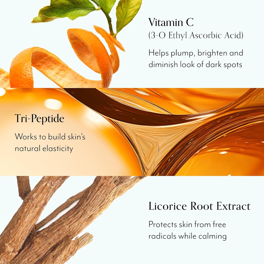 Bliss Bright Idea Vitamin C Serum & Eye Cream Duo - Brightening and Hydrating - Anti-aging Serum, Reduces Fine Lines - Clean, Vegan & Cruelty-Free