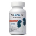 ProRenal+D with Omega-3 Fish Oil Kidney Multivitamin 60 Softgels, 30-Day Supply