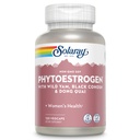 SOLARAY PhytoEstrogen Menopause Supplements - Wild Yam, Black Cohosh, and Dong Quai Estrogen Pills for Women's Health - Vegan, Lab Verified, 60-Day Guarantee (30 Servings, 120 VegCaps)
