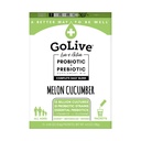GoLive Probiotikai suaugusiems ir vaikams, Melon ir agurkai, 10c- Probiotikai suaugusiems ir vaikams, Prebiotinio pluošto Gut ir Digitative Health, Rekomenduojama gydytojų ir dieitų