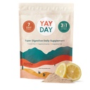 Nighttime Prebiotic Fiber Powder with Digestive Enzymes & Magnesium Glycinate for Sleep, On-The-Go Travel 7 Pack | Gut Health Supplement for Women & Men - Bloating Relief Soluble and Insoluble Fiber