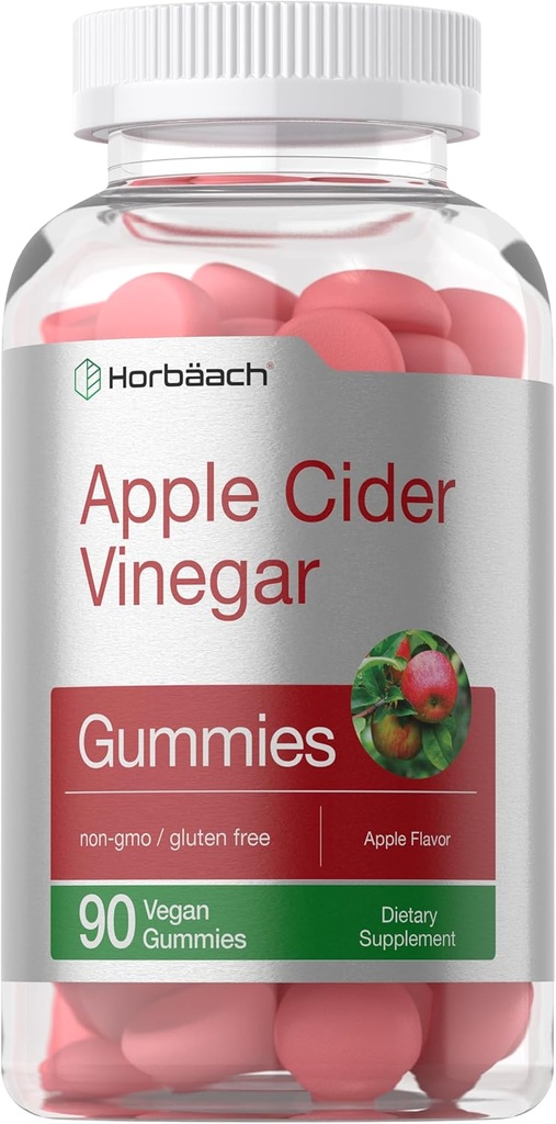 Horbäach Vegan Apple Cidru Oţet Gumies 