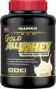 ALLMAX Nutrition Gold ALLWHEY, Prantsuse Vanilla - 5 naela - 24 grammi valku Scoopi kohta - gluteenivaba, madala süsivesikusisaldusega ja madala suhkruga - ligikaudu 71 serveerimist