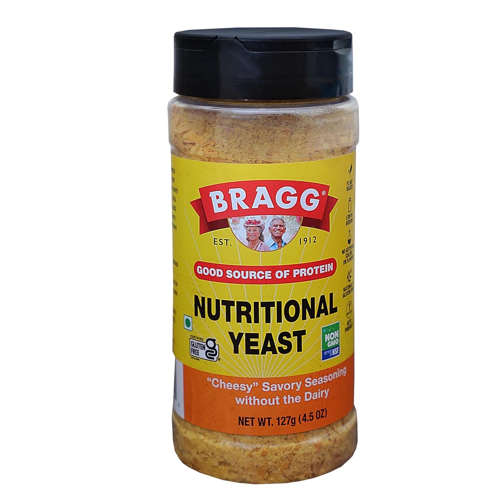 Bragg Premium Nutritional Yeast Seasoning 4.5 Ounce (패키지 May Vary)