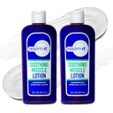 EPSOM-IT 苏打肌肉 Lotion - Epsom 硫酸盐酸镁酸盐 Cream Arnica 用于肌肉硬化,主题镁 Lotion,为腿,膝和脚提供安慰,8.0 oz., 2-Pack.