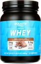 Equates Whey Protein Powder, Bogata čokolada, 24g Beljakovine na serviranje, 5,5g BCAA, mešanica sirotkinega izolata, 22 Strežnice, gladke in okusne, Unisex, Muscle Recovery dodatek, 1,5 lbs