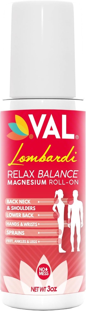 VAL Lombardi Magnézium Roll- On 3oz