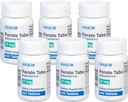 Major 27 mg Ferate Tabs - Ferrous Gluconate Elemental Iron Dietary Supplement - 100 Count (6 Pack)