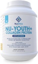 NuEthix Formulations Nu-Youth + Collagen Protein, Peptidi di collagene, Maggio Aiuto Bones e Giunti Integratore alimentare, 30 Serve