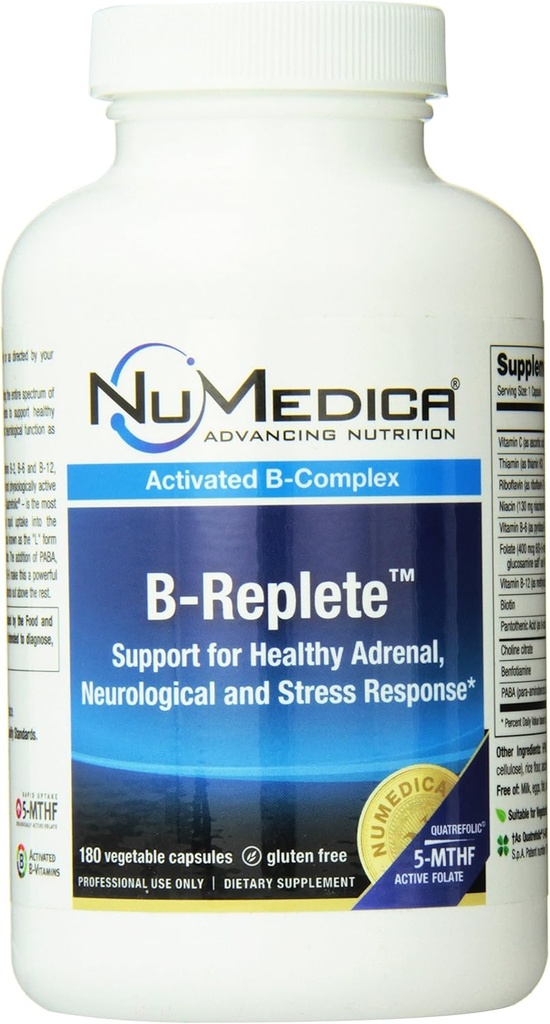 NuMedica B-Replete Supplement 180 Sebze Kapsülleri