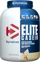 Dymatize Elite Casein Protein Powder, Vanilla, 100% Micellar Casein, 25 g Protein, 5.4g BCAA, 2.3g Leucine, Lassú abszorbing Overnight Muscle Recovery, 4 lb (55 Servings)
