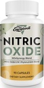 Nitric Oxide Supplemento per gli uomini - Precursor e Phytonutrient Blend per l'energia, l'ossigenazione e la pressione sanguigna (1 pacchetto)