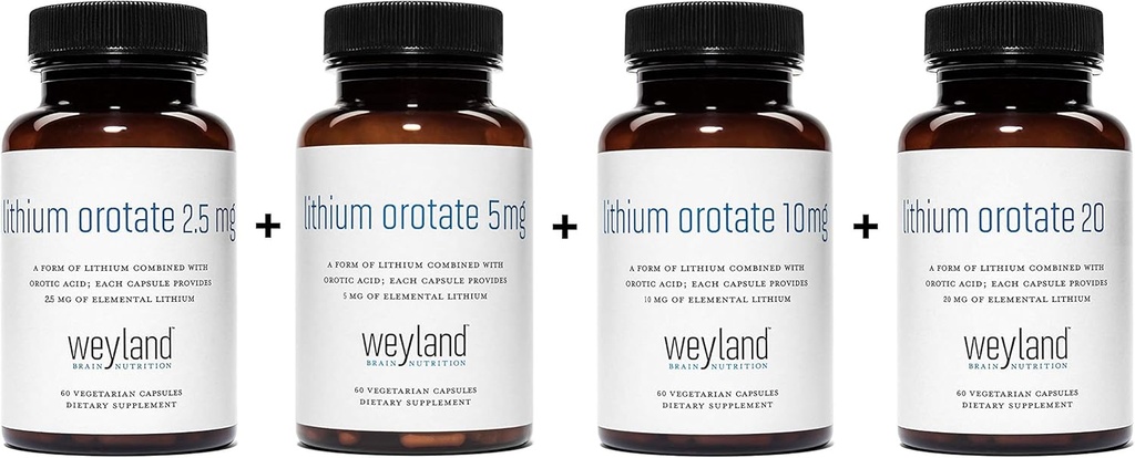 Lithium Oriotate 2.5 mg + 5 mg + 10 mg + 20mg