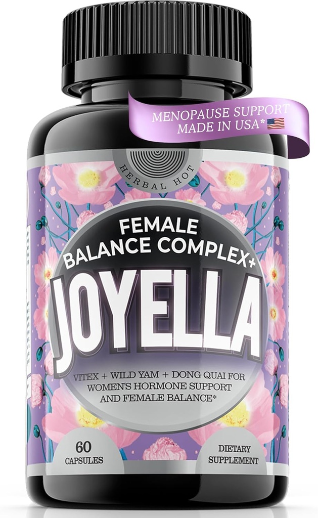 Vitex Chasteberry Supplément pour les femmes - Complexe d'équilibre Adaptogens w. Black Cohosh et Dong Quai - Hormone Balance pour les femmes w. Wild Yam Root - Mood Plus Hormone Harmony 60 Caps USA