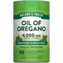 Nature's Truth Oregano Oil Softgels | 90 Pills | Contains Carvacrol | Non-GMO & Gluten Free Supplement