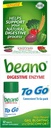 beano to Go Gas Prevention, Food Enzyme Dietary supplement, Help Digest Gas-Causing Foods, 12 Tablets