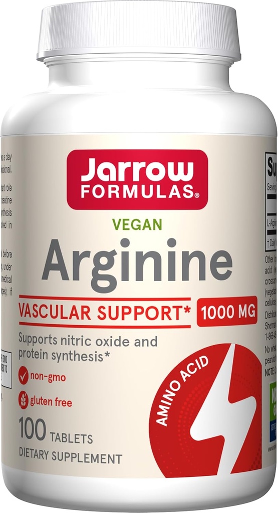 Jarrow Công thức, L-Ariginine 1000 Mglepts, 100 Count