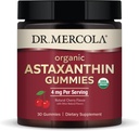 ד"ר מריקולה אורגני Astaxanthin Gummies, 30 משרתות (30 חניכיים), 4 מ"ג Per Serve, Dietary Supplement, Antioxidant ו- Immune Support, אורגני מוסמך, non-GMO