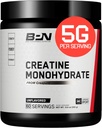 BARE PERFORMANCE NUTRITION, BPN Pure Creatine Monohidrat Toz, təhlükəsizlik başına 5g, Supports Growth Muscle, Unflavored Creatine Toz, 60 Xidmət