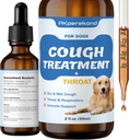 Tractament de Gossos - Relives Sore Throat, Dry & wet tosto - Trachea Cound i Implementació de respiratòria - Imneund for Dogs - Natural Hebal Remey 2 oz