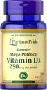 Puritaan Pride Vitamiin D3 10 000 IU- 100 Softgels