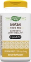 Nature's Way MSM 1000 mg - Skupni zdravstveni dodatek* - z metilsulfonilmetan - Gluten-free & Vegan - 200 Tablete
